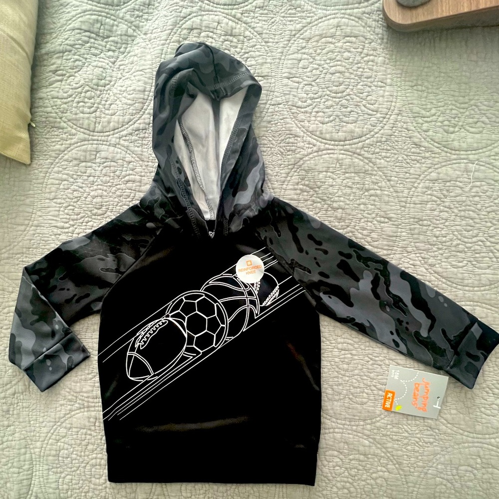 NWT - Size 18months boys hoodie